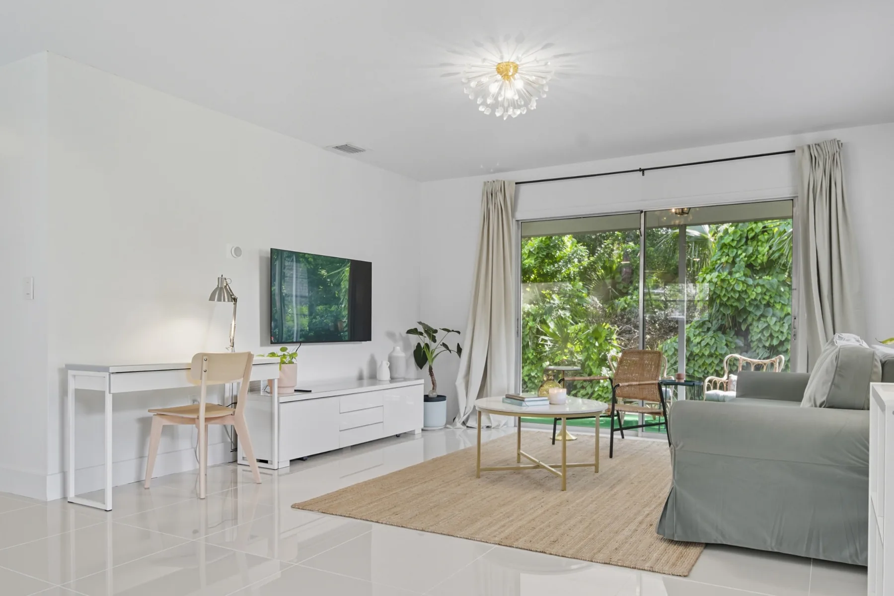 Bright living area at We Are Blissful