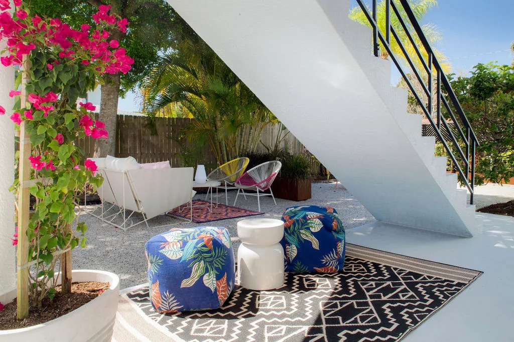 Grevilla shared outdoor seating